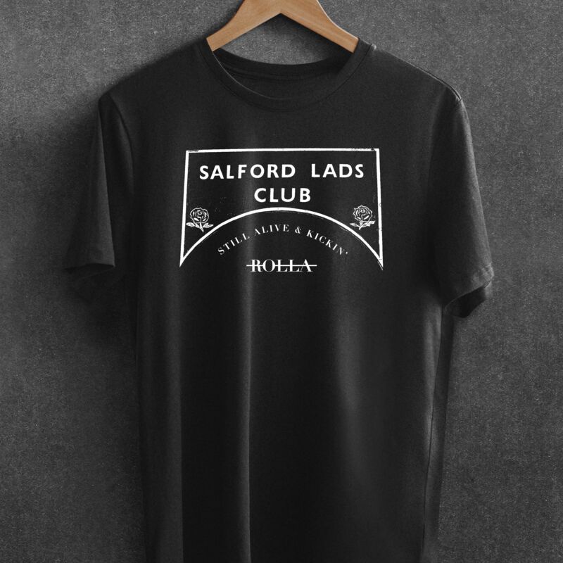 Salford Lads Club Rolla Logo Tee Thumbnail